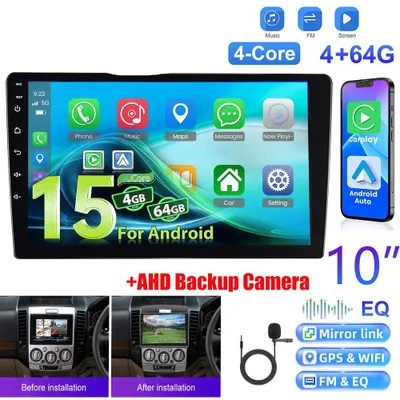 Obrázek produktu pro Android autorádio – multimediální přehrávač – autorádio – navigace s dotykovým displejem – 9palcový IPS displej