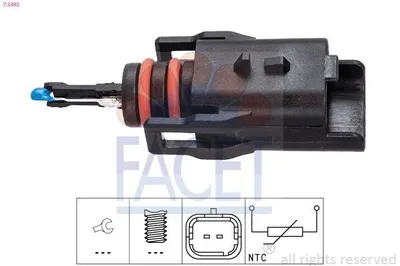 Produktbild von FACET Kraftstofftemperatursensor 7.3392 Kraftstoffleitung für MINI Schrägheck (R56)