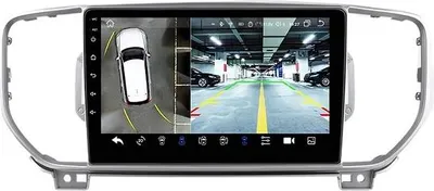 Zdjęcie produktu dla Radio samochodowe z Bluetooth i kamerą – CarPlay – Do Kia Sportage 4 QL (2016–2018) – Kompatybilne z Apple i Android – System stereo – Nawigacja – System nawigacji samochodowej