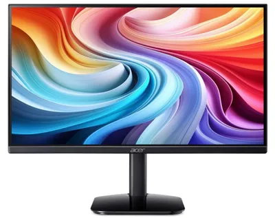 Produktbild von Acer Monitor KA222Q E0, 21,5 Zoll, Full HD, IPS, 1920 × 1080, 100 Hz, 1 ms, AMD FreeSync, HDMI, VGA, Nero