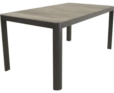 Produktbild von Lesli Living - Gartentisch Castilla - Anthrazit - 160x90x74cm