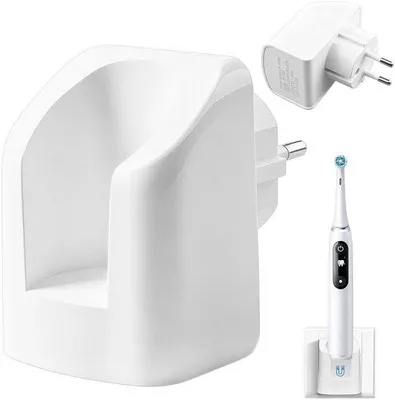Produktbild von Ladegerät für elektrische Zahnbürsten – magnetisch – kompatibel mit Oral-B iO7, iO8, iO9 – Vemera