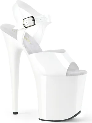 Produktbild von FLAMINGO-808N Damen Sandale von Pleaser, Weiß , EU 39, US 9