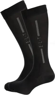 Produktbild von E.L.T Reitsocken Performance Schwarz/Tiefblau 39-42