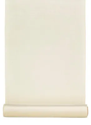 Produktbild von 1 Rolle SAMT Dekostoff. Tischläufer, Tischband 35cm/1,8m CREME