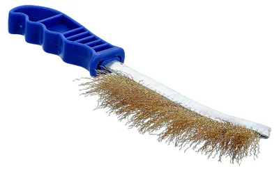Produktbild von Drahtbürste aus Messing | 260 mm | Handdrahtbürste
