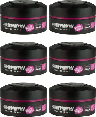 Produktbild von 6x FONEX Gummy Styling Wax Gloss Extra Hold 150 ML