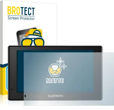Produktbild von 2x BROTECT Schutzfolie für Garmin DriveSmart 51 LMT-D Displayschutz Displayschutzfolie Folie Matt Entspiegelungsfolie