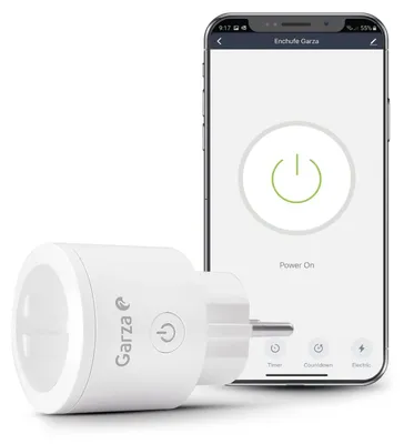 Obrázok produktu pre Inteligentná zásuvka, bezdrôtová, programovateľná a kompatibilná s Alexa a Google Home