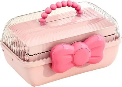 Immagine prodotto di Porta-accessori per capelli per bambine, rosa, con elastico