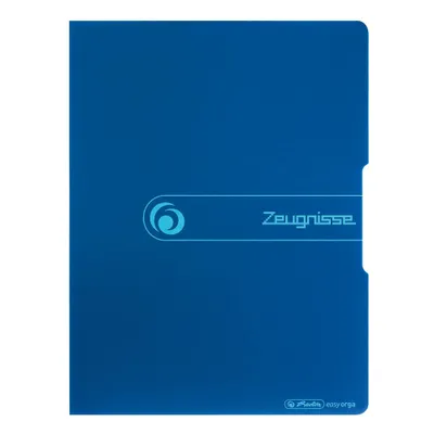 Obrázek produktu pro Herlitz Sichtbuch "Zeugnisse" opak blau 20 Hüllen
