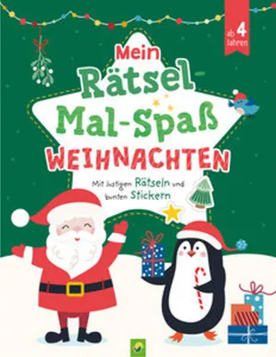 Image de Mon plaisir de colorier des puzzles pour Noël