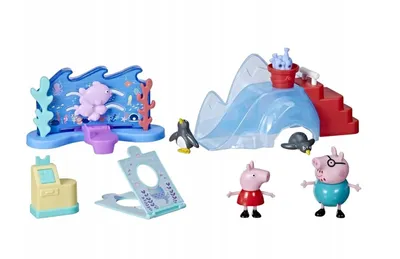 Produktbild von Peppa Pig | Aquarium Adventure Spielset – 4 Figuren & Zubehör | ab 3 Jahren