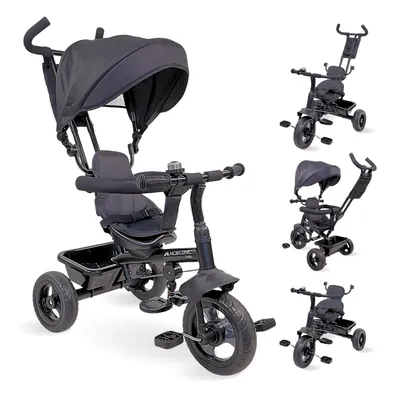 Obrázok produktu pre Mobiclinic, Trojkolka Evolutive, 3 v 1, Lulu, od 18 mesiacov do 5 rokov, detský bicykel, 360° otočné sedadlo, nastaviteľné riadidlá a strieška