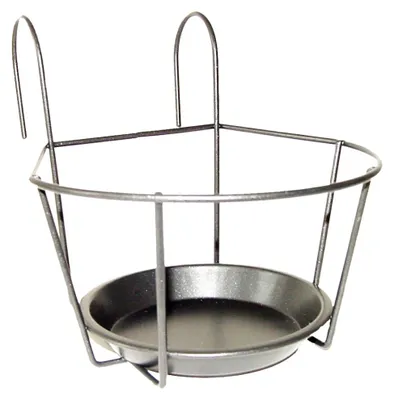 Produktbild von Esschert Design Blumentopf - Metall - Balkon - Hangetopfe - 18 cm