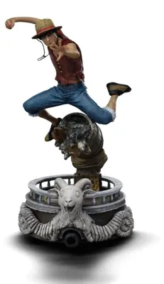 Productafbeelding van Luffy-beeldje, 1/10 Art Scale, 23 cm - Harsfiguur van Banpresto