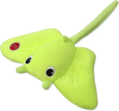 Produktbild von Toy Dog Fantasy Glow Rochen grün leuchtet im Dunkeln 27cm