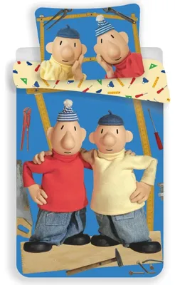 Imagen del producto de Conjunto de ropa de cama infantil "Pat y Mat"