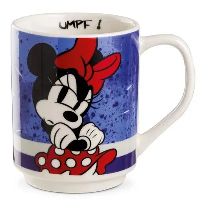 Produktbild von Tasse / Becher, "Minnie I am", Porzellan, lila, H. 10 cm, D. 8 cm