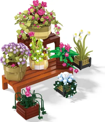 Produktbild von Klemmbausteine Set Modell 33804 mit 1456 Teilen, 44 x 42 x 24,5 cm