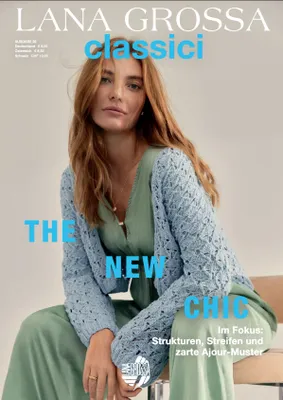 Produktbild von LANA GROSSA classici No. 26 Strickmagazin - 35 Modellanleitungen Frühjahr/Sommer 2024