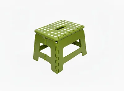 Produktbild von Klapphocker, Tritthocker Grün Faltbar H 22cm bis 150KG für Kinder