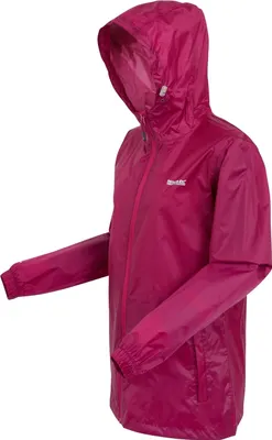 Obrázok produktu pre Regatta dámska bunda do dažďa Pk It Jkt III s kapucňou, nepremokavá RG3501 (42 DE) (Beaujolais-Red)