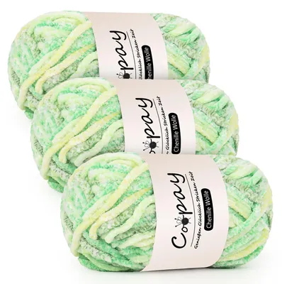 Immagine prodotto di Filati chenille per uncinetto e maglia