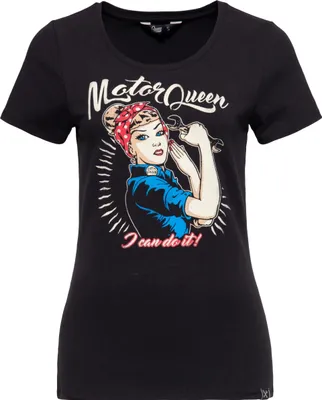 Produktbild von Queen Kerosin Motor Queen - I Can Do It Damen T-Shirt Grösse: XL