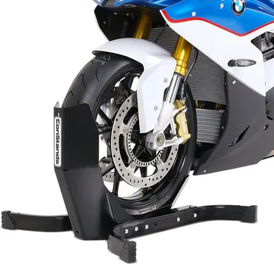 Immagine prodotto di Cavalletto di montaggio per moto con bilanciere per ruota anteriore  Easy Plus