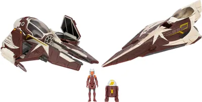 Zdjęcie produktu dla Star Wars Micro Galaxy Squadron - SWJ0271 - Ahsoka Tano - Starfighter Evolution Battle Pack