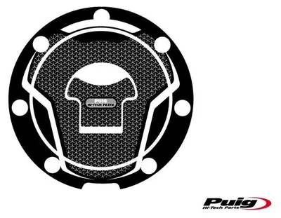 Produktbild von PUIG 6307U Tankdeckelabdeckungen Naked  passend fuer HONDA CBR1000F Grau