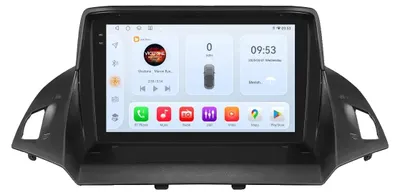Productafbeelding van Autoradio met touchscreen, multimediafuncties, compatibel met Ford C-MAX, Kuga, Escape (modellen 2013-2017), QS4, AHDC2