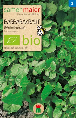 Produktbild von Barbarakraut - Winterkresse - Saatgut für zirka 150 Pflanzen