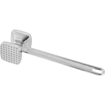 Produktbild von Fleischklopfer 21 cm, für zartes Fleisch, Fleischhammer aus Aluminium, Schnitzelklopfer mit 2 Klopfflächen