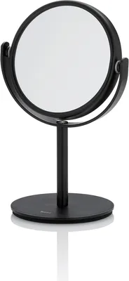 Image de KELA Miroir sur pied Selena métal noir KL-20656