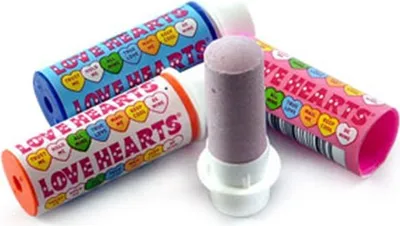 Produktbild von Love Hearts Candy Lipsticks (Karton mit 60)