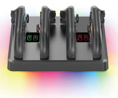 Produktbild von Für Nintendo Switch 2 IV-SW224 Game Controller Magnetic Charging Stand Schwarz