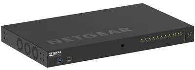 Produktbild von NETGEAR GSM4212UX, Managed, L2/L3, Gigabit Ethernet (10/100/1000), Power over Ethernet (PoE), Rack-Einbau, 1U