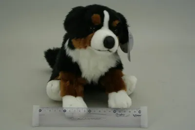 Produktbild von Uni Toys großer sitzender Berner Sennenhund Kuscheltier Plüschtier Stofftier