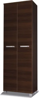 Obrázek produktu pro Předsíňová skříň 68 cm se šatní tyčí ANDOVER - kaštan wenge