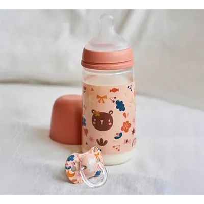 Productafbeelding van Suavinex Babyfles set, blauw, 270 ml