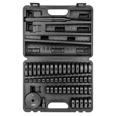 Obrázek produktu pro NEO TOOLS Sada pro usazování ložisek, těsnění a pryžových spojů - sada 51 kusů.