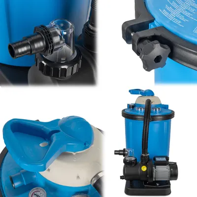 Obrázek produktu pro Písková filtrace pro bazén  Výkon 10000 l/h.