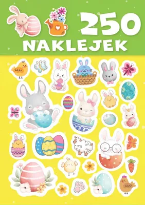Image de 250 autocollants de Pâques avec une idée