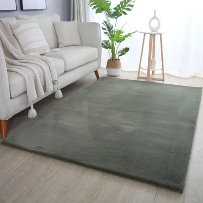 Obrázok produktu pre Homebyhome Hebký Vysoký Chlup Koberec Jednobarevný Imitace Kožešiny Plyšový Super M?kký Koberec do Obývacího Pokoje, Velikost: 200x290 cm
