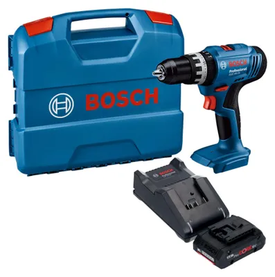 Zdjęcie produktu dla Bosch GSB 18V-25 Professional Akumulatorowa wiertarko-wkrętarka udarowa 18 V 56 Nm ( 06019K9300 ) Solo - bez akumulatora, bez ładowarki