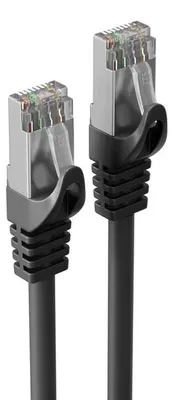 Produktbild von S/CONN maximum connectivity 08-39095, 20 m, Cat7, S/FTP (S-STP), RJ-45, RJ-45, Schwarz