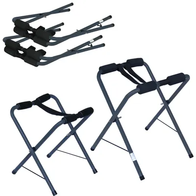 Produktbild von Kajakständer Aluminium klappbar 45kg 2er Set Kajak tragbar 53cm Lagergestell K01