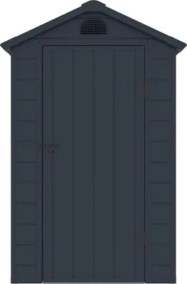 Produktbild von Gartenschrank aus anthrazitfarbenem Harz 1,39 m² - CESIO